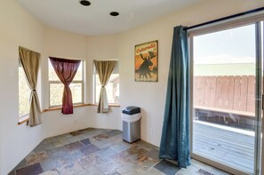 House (4 Bedrooms) | Interior - Deck & Fire Pit: Pagosa Springs Home! (Pagosa Springs)