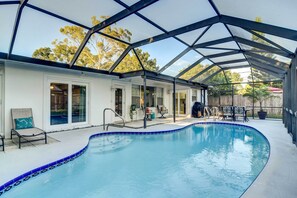 Outdoor pool - Beautiful Clearwater Getaway < 6 Mi to Beach! (Clearwater)