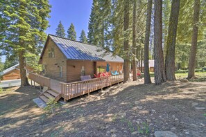 House (4 Bedrooms) | Interior - Wraparound Deck & Pool Access: Truckee Cabin (Truckee)