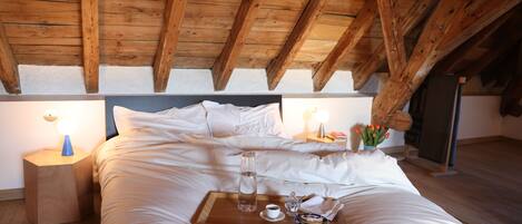 Deluxe-Zimmer | Hochwertige Bettwaren, individuell dekoriert, individuell eingerichtet