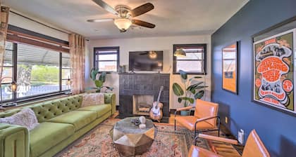 Amazing Musical Abode in Expo Square Neighborhood!