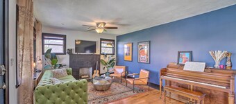 Amazing Musical Abode in Expo Square Neighborhood!