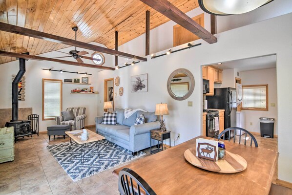 House (1 Bedroom) | Interior - 4 Mi to Grand Lake: Mtn-view Cabin w/ Fire Pit! (Grand Lake)