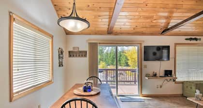 4 Mi to Grand Lake: Mtn-view Cabin w/ Fire Pit!