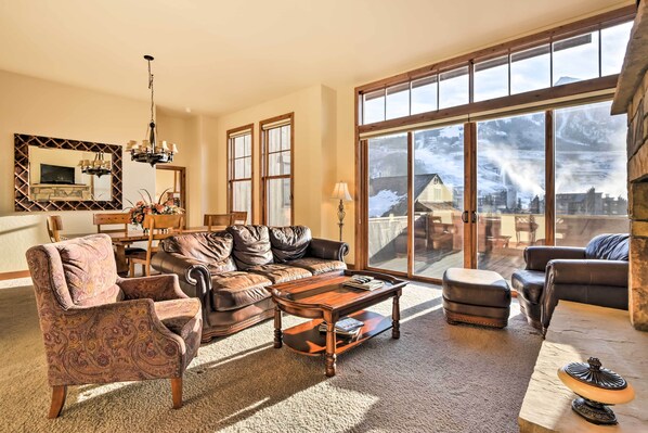 Apartment (4 Bedrooms) | Interior - Crested Butte Townhome w/ Views - Steps to Lifts! (Crested Butte)