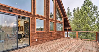 Deck + Fireplace: Log Cabin in Tahoe Donner!
