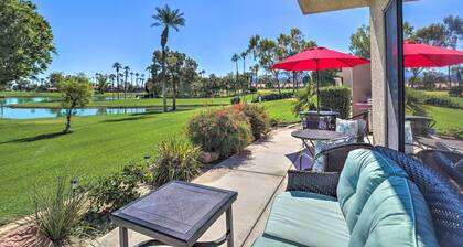 Golf Course View & Pool Access: Palm Desert Home