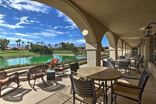Golf Course View & Pool Access: Palm Desert Home