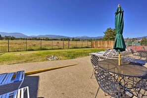 Terrace/patio - Cozy & Chic Mountain Condo w/ Community Perks (Fraser)