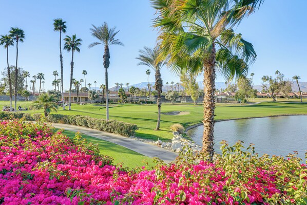 Apartment (2 Bedrooms) | Interior - Patio, Grill & Pool Access: Palm Desert Retreat! (Palm Desert)