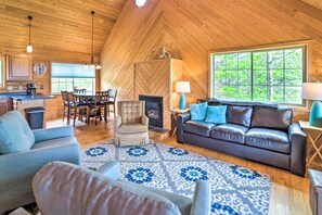 House (3 Bedrooms) | Interior - Secluded Lake Michigan Home: Private Fire Pit (Manistique)