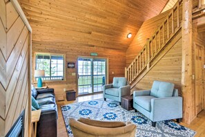 House (3 Bedrooms) | Interior - Secluded Lake Michigan Home: Private Fire Pit (Manistique)