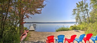 Interlochen Home on Green Lake w/ Dock & Beach!