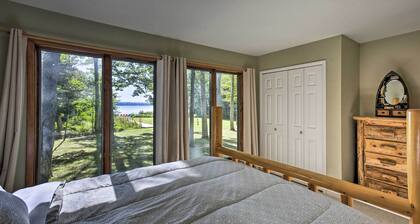 Interlochen Home on Green Lake w/ Dock & Beach!