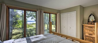 Interlochen Home on Green Lake w/ Dock & Beach!