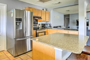 Casa (3 Bedrooms) | Cocina privada | Microondas, horno, parrilla de estufa y lavavajillas 