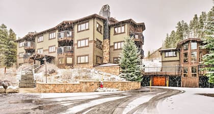 Walk to Shuttle: Breckenridge Retreat w/ Balcony!