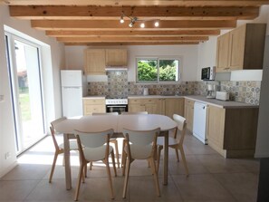 Fridge, microwave, dishwasher, freezer