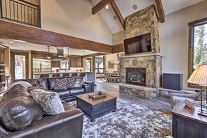 House (5 Bedrooms) | Interior - 3 Fireplaces & Mtn View: Luxe Home in Breckenridge (Breckenridge)
