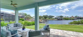 Luxurious Canal-front Retreat w/ Game Room!