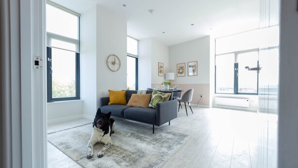 Exclusive Apartment, 2 Bedrooms | Living area