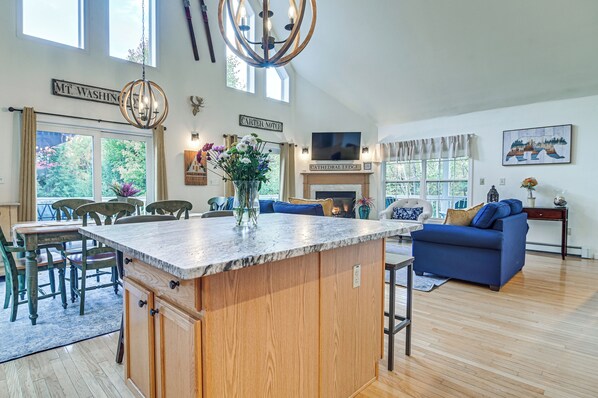 House (3 Bedrooms) | Interior - Family Ski Getaway w/ Hot Tub, Near Cranmore! (Conway)