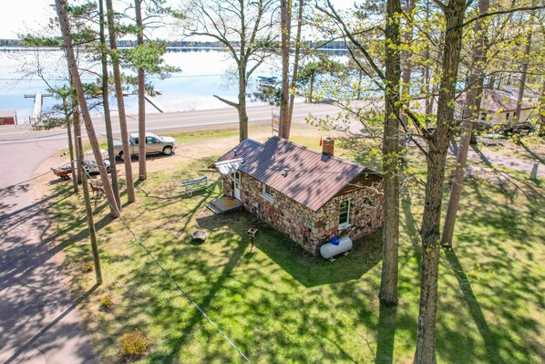 House (2 Bedrooms) | Interior - Convenient Cabin w/ Access to 3 Boat Docks! (Stone Lake)