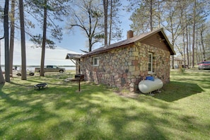 House (2 Bedrooms) | Interior - Convenient Cabin w/ Access to 3 Boat Docks! (Stone Lake)