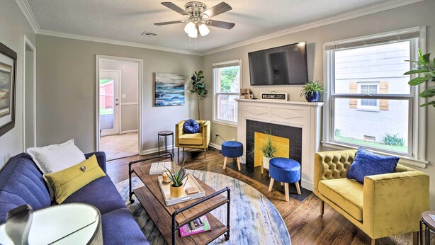 Unclassified image, 1 of 27, button - Adorable Tulsa Home < 2 Mi to Expo Center! (Tulsa)