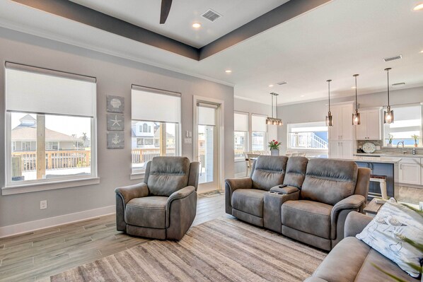 Interior - Private Dock & Patio: Waterfront Galveston Retreat (Galveston)