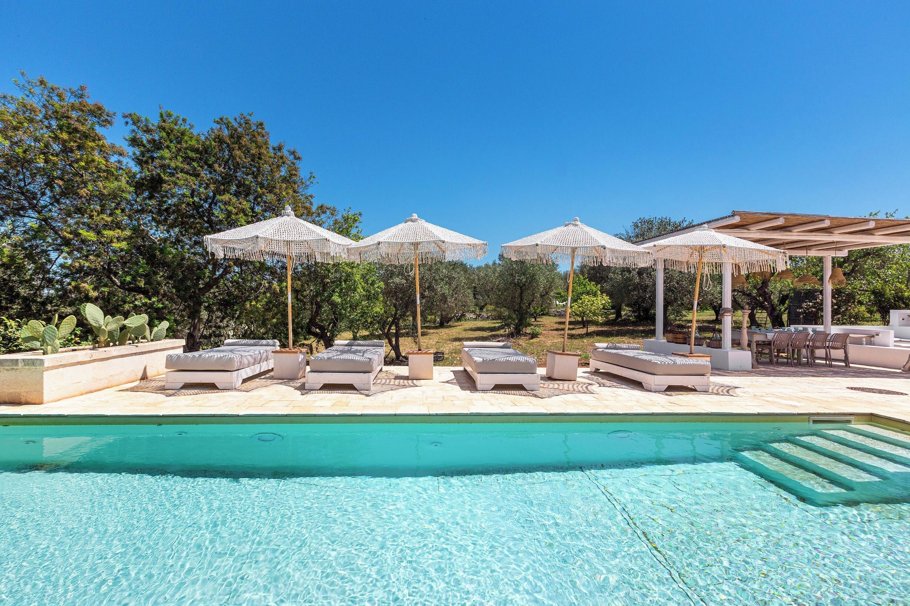 Seasonal outdoor pool