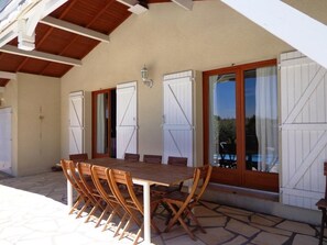 Outdoor dining - Le Gite du Carrerot - Benesse-maremne (BENESSE-MAREMNE)