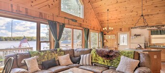 Hurley Lakefront Hideaway w/ Fire Pit & Dock!