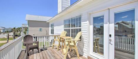 Fachada de la propiedad