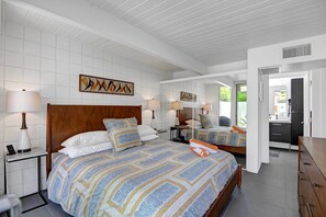 アパートメント (1 Bedroom) | 1 室のベッドルーム、ノートパソコン用作業スペース、アイロン / アイロン台、ベッドシーツ