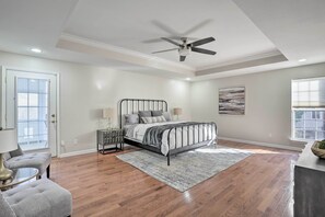 4 chambres, fer et planche à repasser, draps fournis