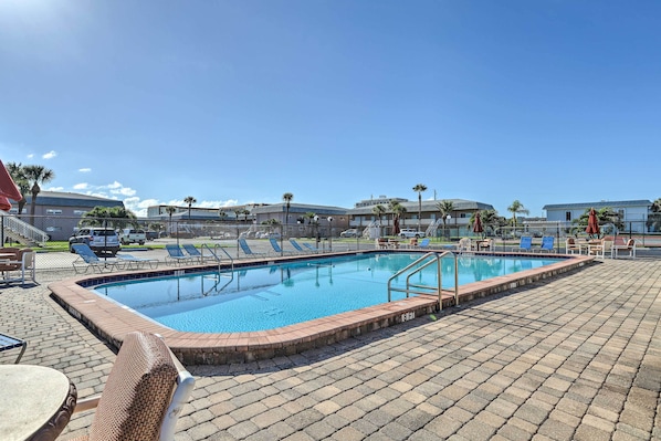 Apartment (2 Bedrooms) | Pool | Outdoor pool - 'the Palms' Cocoa Beach Condo: Walk to Beach! (Cocoa Beach)