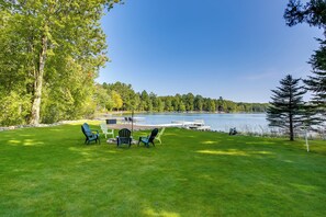 House (3 Bedrooms) | Interior - Interlochen Lake House w/ Deck, Fire Pit & Dock! (Interlochen)