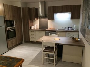 Microwave, oven, dishwasher