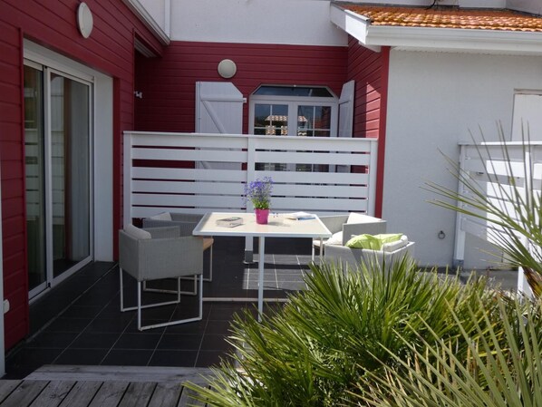 Terrace/patio - Le Windsurf - Biscarrosse Plage (BISCARROSSE PLAGE)