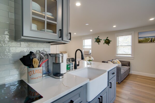 Lägenhet (0 Bedroom) | Eget kök | Mikrovågsugn, ugn, spishäll och pappersservetter