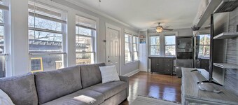 < 2 ไมล์ถึง Pleasure Pier: บังกะโลชายหาดแสนสบาย