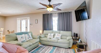 Colorful Coastal Home w/ Pool, 6 Mi to Beach!