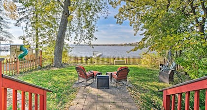 Lakefront Home w/ Game Room, Theater & Dock!