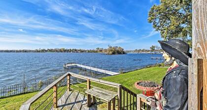 Lakefront Home w/ Game Room, Theater & Dock!