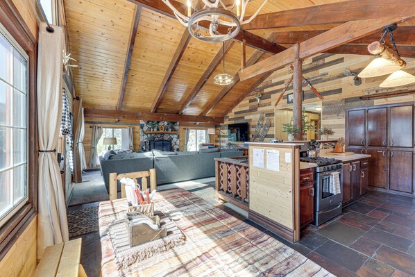 House (4 Bedrooms) | Interior - 1 Mi to Slopes: Big Bear Lake 'alpen Haus' w/ Spa (Big Bear Lake)