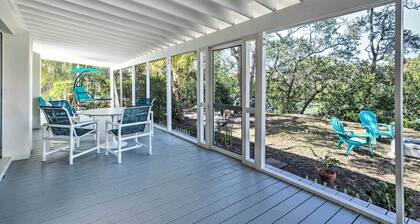 Tropical Waterfront Home: Central Location!