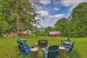 Interior - Spectacular Views w/ Deck, Fire Pit, & Game Room! (Keuka Park)