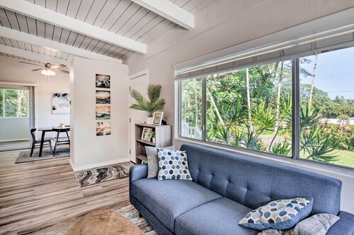 Sunny Pahoa Retreat: Snorkel, Hike & Shop!