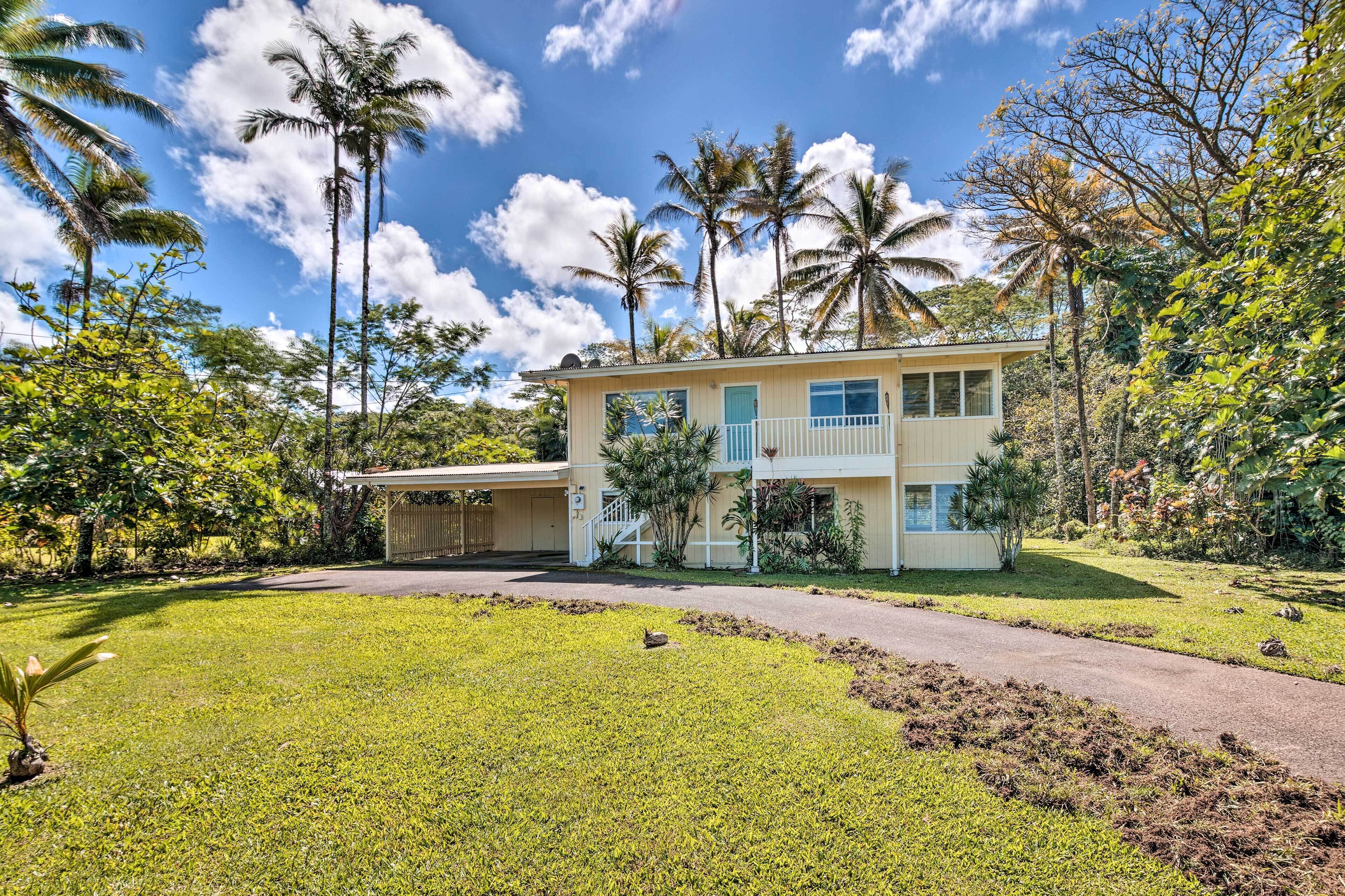 Fachada de la propiedad